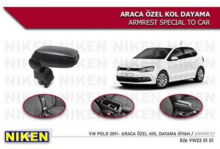 Vw polo 6r kol dayama kolçak vidasız konsol 2011+ niken