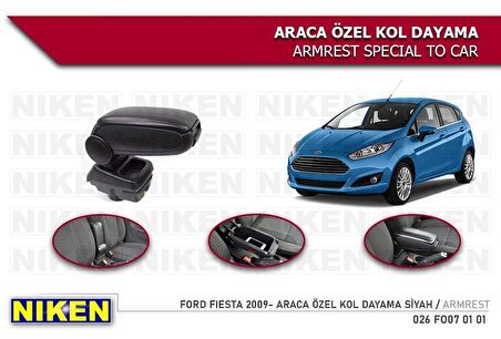 Ford fiesta kol dayama kolçak vidasız konsol niken 2009+