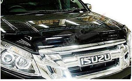 Isuzu dmax kaput koruyucu rüzgarlığı deflektör 2012+