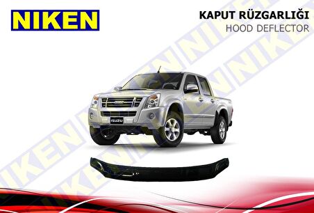 Isuzu dmax kaput koruyucu rüzgarlığı 2007-11