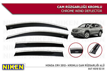 HONDA CRV 2012 2013 2014 2015 2016 2017 2018 2019 2020 2021 2022  KROMLU CAM RÜZGARLIĞI NİKEN