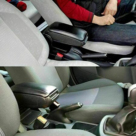 Peugeot 308 kol dayama kolçak vidasız orta konsol 2007 / 2014 niken