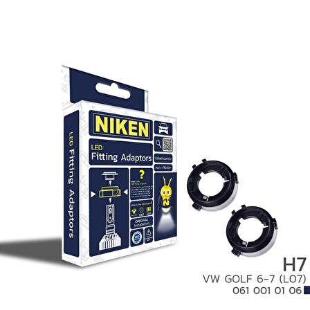 H7 VW GOLF 6-7 (L07) Led xenon montaj aparatı adaptörü