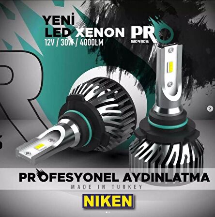 Niken Far Ampulü Led Xenon Pro Serisi H3