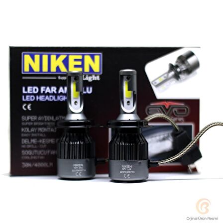 Niken Evo Led Xenon Zenon H4 6500K - Şimşek Etkili