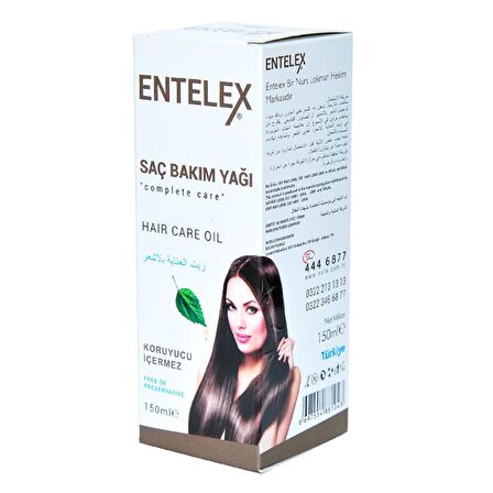 Entelex Saç Bakım Yağı 150 ML