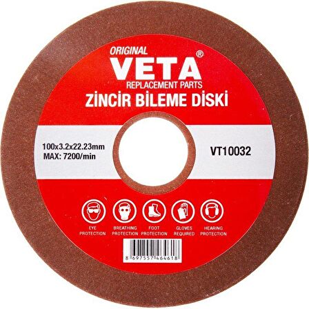 Palmera Veta VT10032 Zincir Bileme Diski 100 x 3.2 x 22.23mm