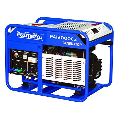 Palmera PA-LT12000E-3 Benzinli Jeneratör Trifaze Marşlı 10.5 kW