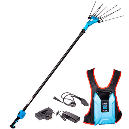 Koham KH-OS1850A Eğik Tip Sırt Akülü Zeytin ve Meyve Hasat Makinesi