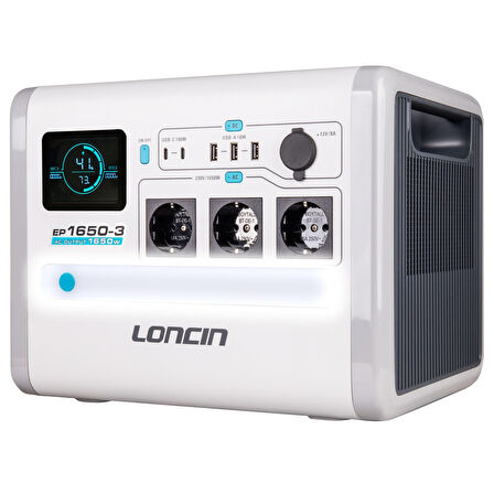 Loncin Ep1650-3 Taşınabilir Güç İstasyonu 1024wh 