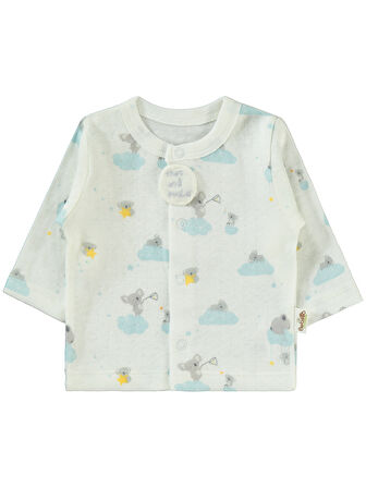 Bebetto Erkek Bebek Pijama Takımı 0-6 Ay Mavi