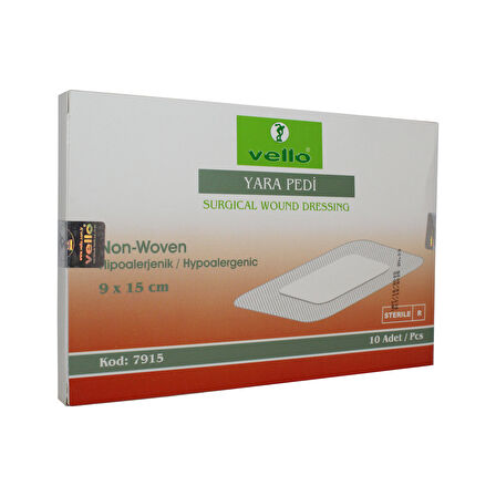 Vello Non Wowen Yara Pedi 10 ' Lu 9 Cm X 15 Cm