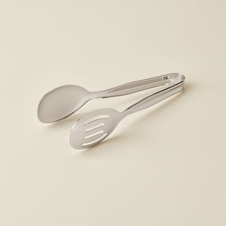 Arsel Paslanmaz Çelik Salata Maşası - Gri - 22 cm