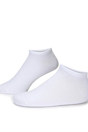 Unisex Beyaz Koton 72 Çift Patik Ekonomik Fiyat Toptan Satış