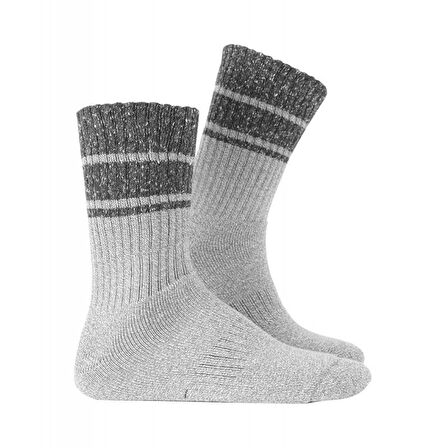 HZTS47 TF Anti-Blister Çorap Gri 39-42