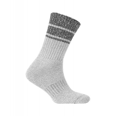HZTS47 TF Anti-Blister Çorap Gri 39-42