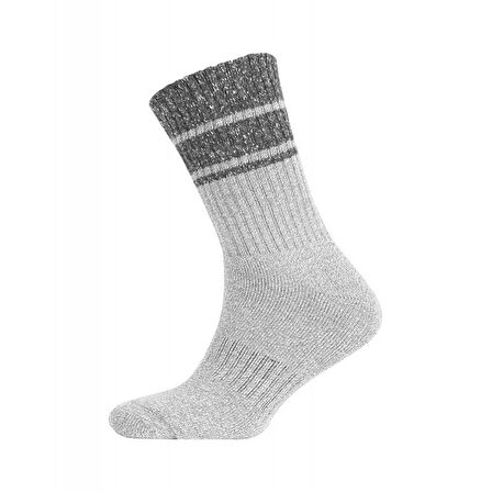 HZTS47 TF Anti-Blister Çorap Gri 39-42