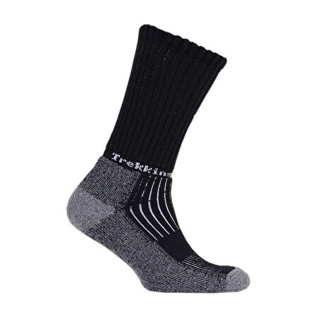 Thermoform Trekking Yürüyüş Kampçı Avcı Çorap Siyah