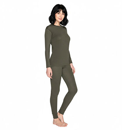 Thermoform Heavy Unisex Termal İçlik HAKİ