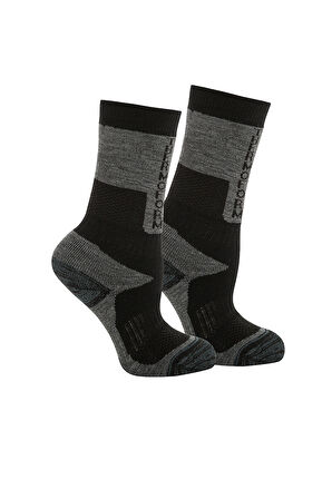 Thermoform Outdoor Çocuk Çorap SİYAH