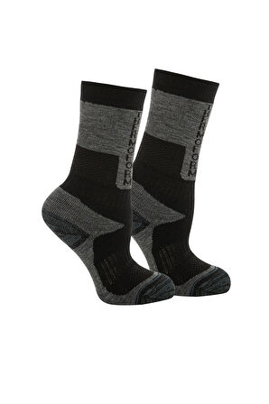 Thermoform Outdoor Çocuk Çorap SİYAH