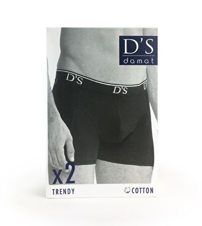 Ds Damat Siyah Erkek Boxer DS0113