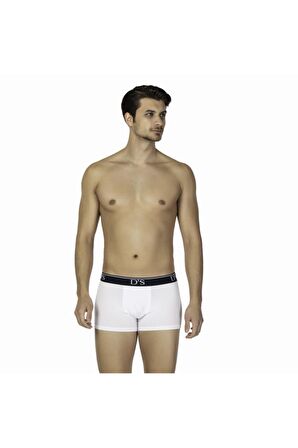 Ds Damat Lacivert - Beyaz Erkek Boxer DS0122