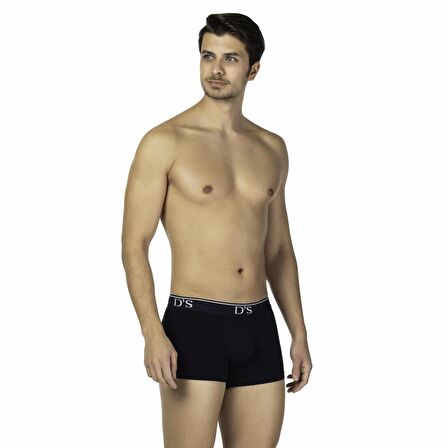 Ds Damat Lacivert - Beyaz Erkek Boxer DS0122