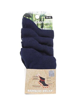 Thermoform  4''lü Lacivert Erkek Çorap