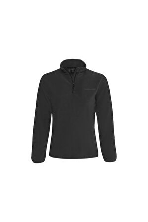 Thermoform Polarline Çocuk 1/4 Fermuar Sweatshirt SİYAH