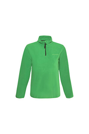 Thermoform Polarline Çocuk 1/4 Fermuar Sweatshirt YEŞİL