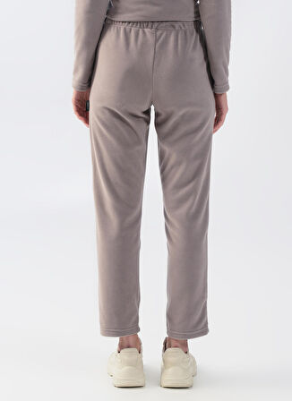 Thermoform Lastikli Bel Rahat Gri Kadın Pantolon HZTP19019