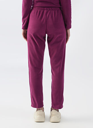 Thermoform Lastikli Bel Rahat Mor Kadın Pantolon HZTP19019