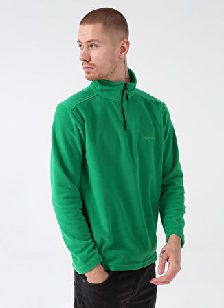 Thermoform Düz Yeşil Erkek Polar Sweatshirt HZTP19042