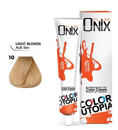 ONİX TÜP SAÇ BOYASI & NO:10 AÇIK SARI
