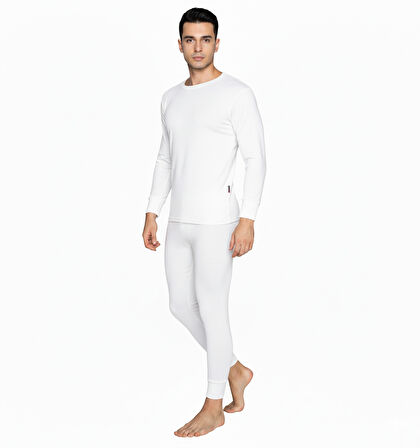 Thermoform New Heavy Erkek Termal İçlik Set BEYAZ