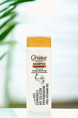 Oriense Professional 360ml Hacim Verici Şampuan (Volumizing), Dolgun ve Gösterişli Saçlar İçin Nihai Formül