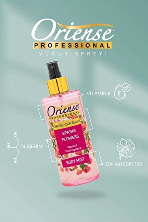 Oriense 250ml Vücut Spreyi Bahar Çiçekleri