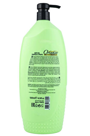 Oriense 1300 Ml Duş Jeli Tropikal Meyveler