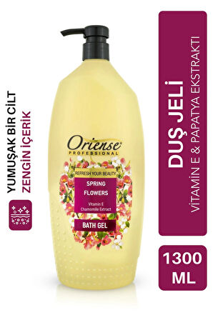 Oriense 1300 Ml Duş Jeli Bahar Çiçekleri