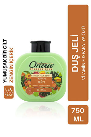 ORIENSE 750ml Duş Jeli Tropikal Meyveler