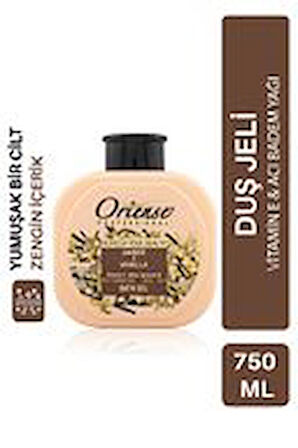 ORIENSE 750ml Duş Jeli Amber & Vanilya