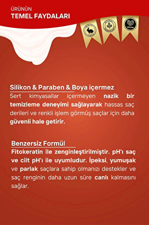 Oriense 360 Ml Şampuan Color Protect 4'lü Set - Boyalı Saçlar İçin(Pantenol, Argan ve Tatlı Badem Özü, Zenginleştirilmiş Ferahlık)