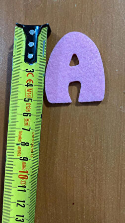 KEÇEDEN Y HARFİ PEMBE (5 ADET)