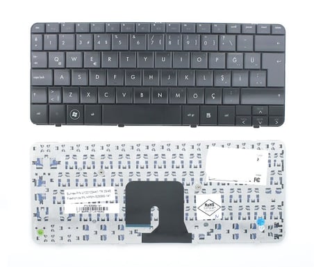 Hp Pavilion DV2-1000 DV2-1100 DV2-1200 Notebook Klavye Siyah TR / 505999-001