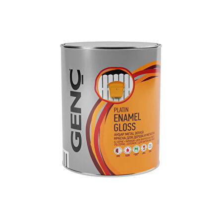 Genç Sentetik Parlak Ahşap Metal Boyası 1301 Krem 0.75 l