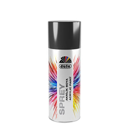 Düfa Metalik Sprey Boya 0359 Metalik Siyah 400 ml