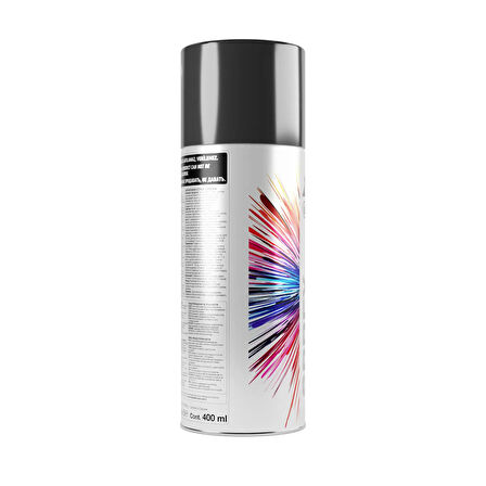 Düfa Metalik Sprey Boya 0359 Metalik Siyah 400 ml