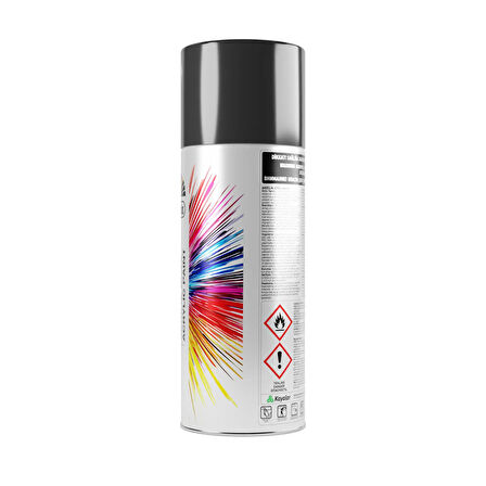 Düfa Metalik Sprey Boya 0359 Metalik Siyah 400 ml