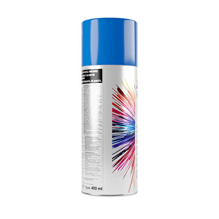 Düfa Floresan Sprey Boya 0524 Floresan Boncuk Mavi 400 ml